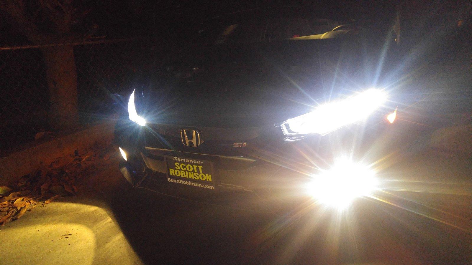 Hikari H11 LED headlight bulbs review | 2016+ Honda Civic Forum (10th Gen) - Type R Forum, Si -