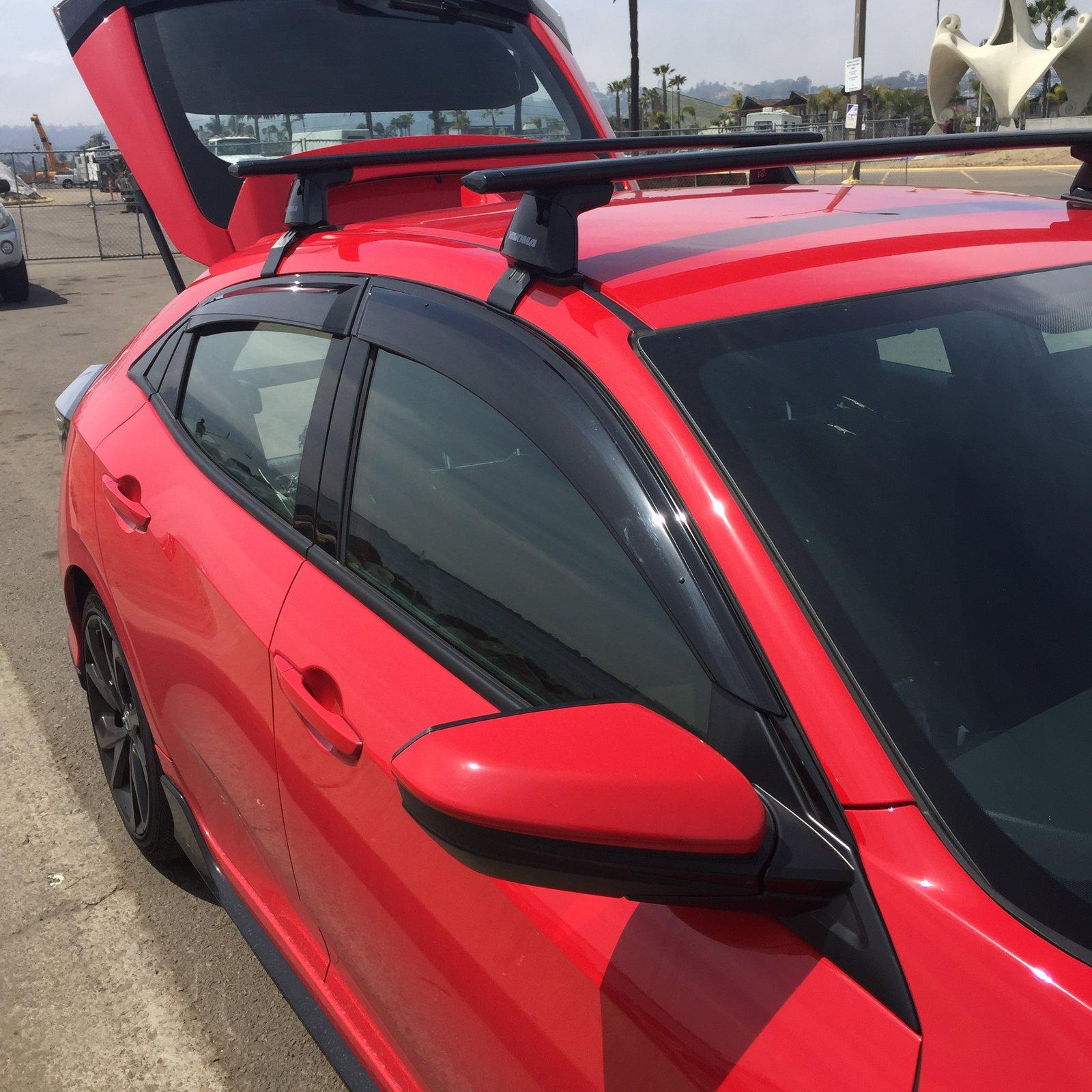 Any hatchback owners get a roof rack yet? Page 2 2016+ Honda Civic Forum (10th Gen) Type R