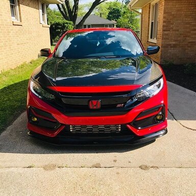 2017 Civic Si Carbon Fiber Hood | 2016+ Honda Civic Forum (10th Gen ...